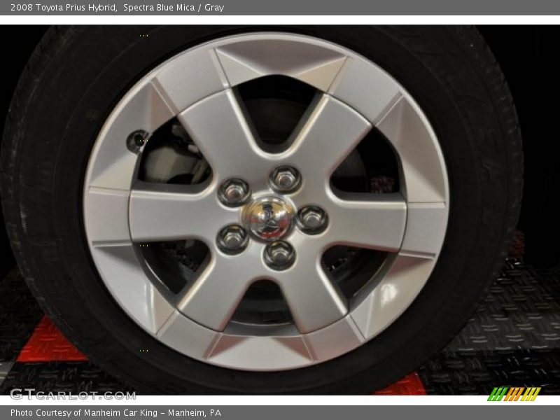 Spectra Blue Mica / Gray 2008 Toyota Prius Hybrid