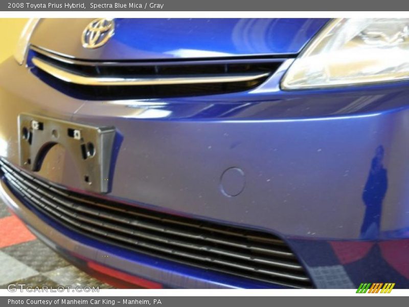 Spectra Blue Mica / Gray 2008 Toyota Prius Hybrid