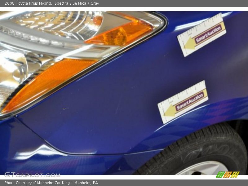 Spectra Blue Mica / Gray 2008 Toyota Prius Hybrid