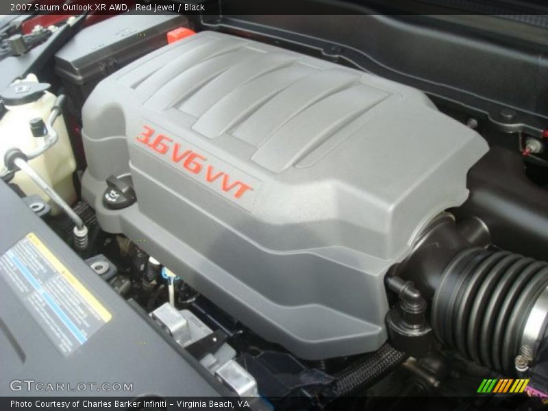  2007 Outlook XR AWD Engine - 3.6 Liter DOHC 24-Valve VVT V6