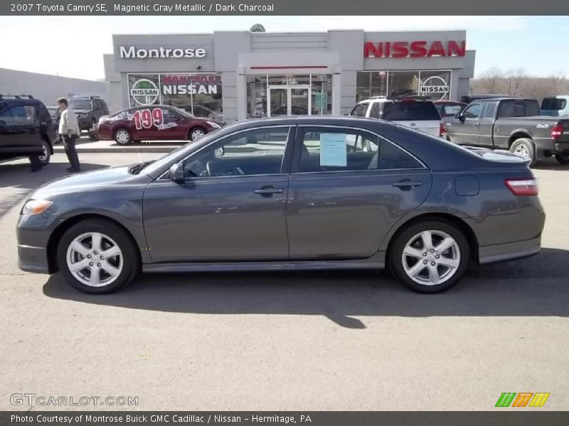 Magnetic Gray Metallic / Dark Charcoal 2007 Toyota Camry SE