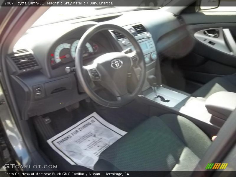 Magnetic Gray Metallic / Dark Charcoal 2007 Toyota Camry SE