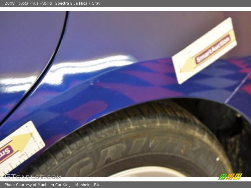 Spectra Blue Mica / Gray 2008 Toyota Prius Hybrid