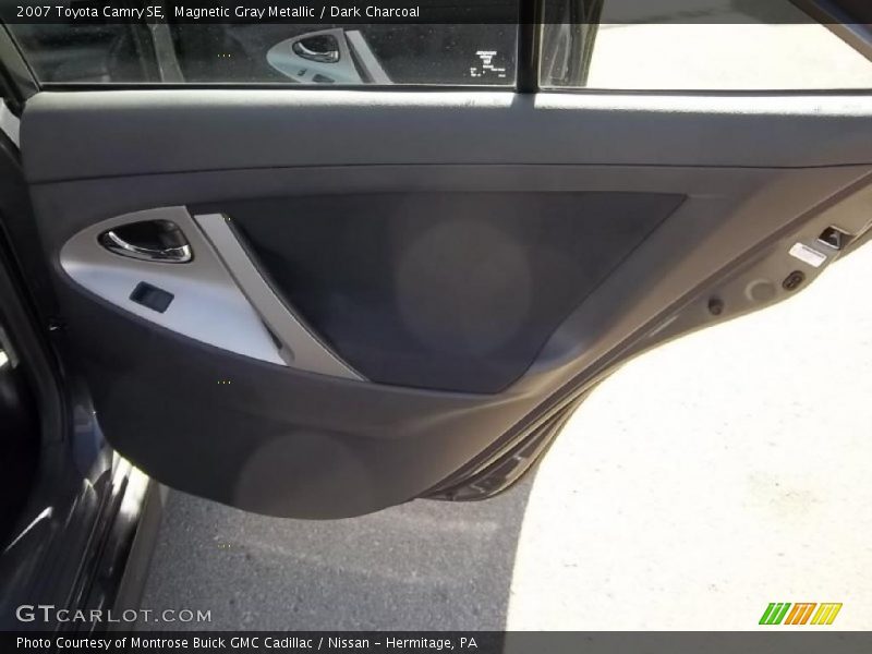 Magnetic Gray Metallic / Dark Charcoal 2007 Toyota Camry SE