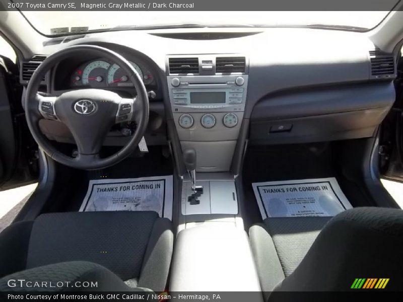 Magnetic Gray Metallic / Dark Charcoal 2007 Toyota Camry SE