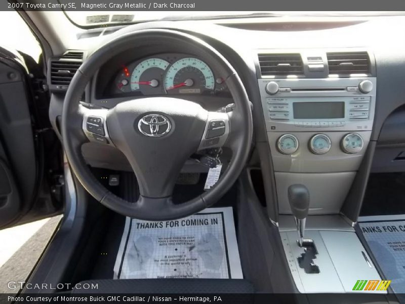Magnetic Gray Metallic / Dark Charcoal 2007 Toyota Camry SE