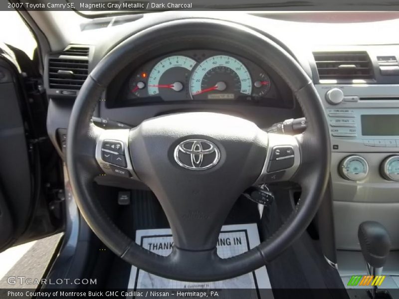 Magnetic Gray Metallic / Dark Charcoal 2007 Toyota Camry SE