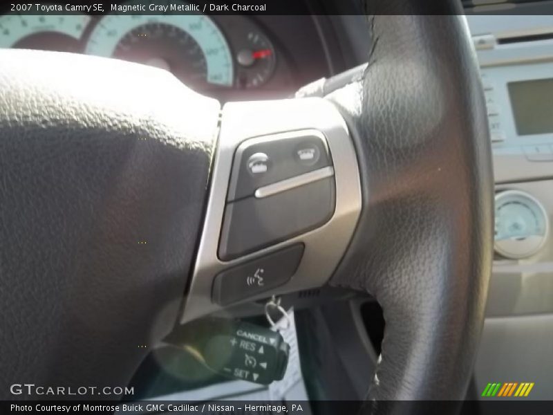 Magnetic Gray Metallic / Dark Charcoal 2007 Toyota Camry SE
