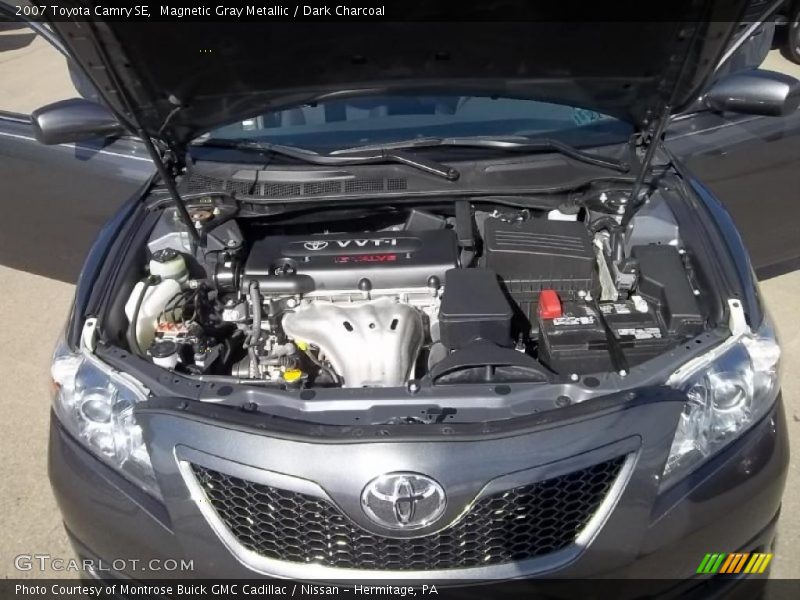 Magnetic Gray Metallic / Dark Charcoal 2007 Toyota Camry SE