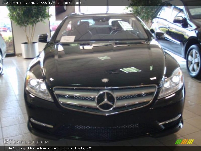 Black / Black 2011 Mercedes-Benz CL 550 4MATIC