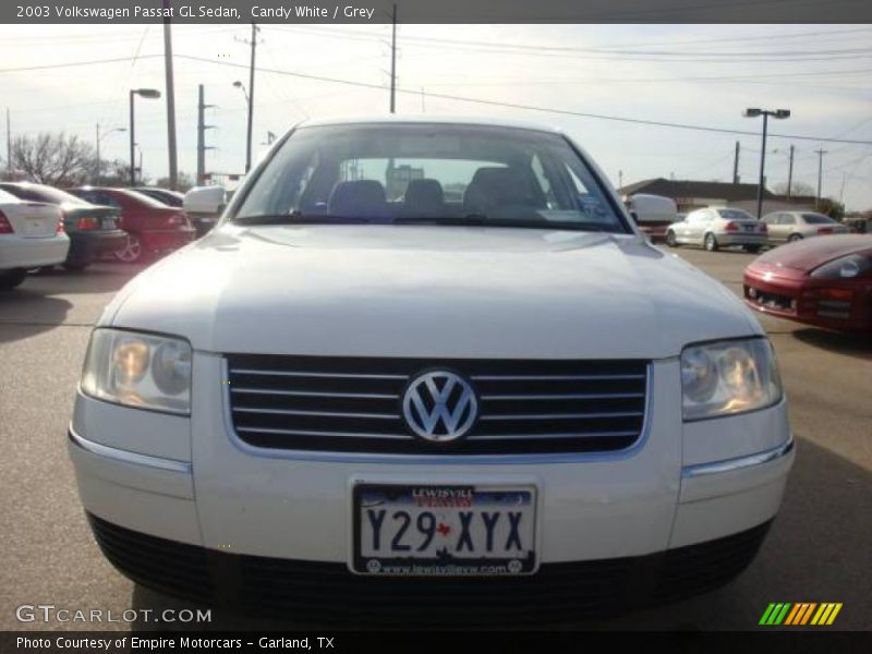 Candy White / Grey 2003 Volkswagen Passat GL Sedan