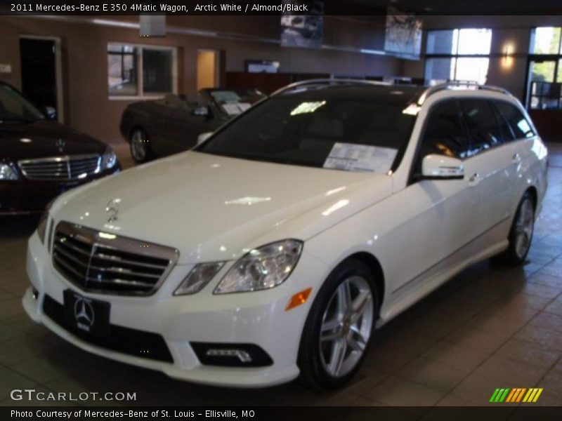 Arctic White / Almond/Black 2011 Mercedes-Benz E 350 4Matic Wagon