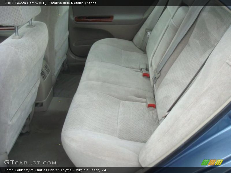 Catalina Blue Metallic / Stone 2003 Toyota Camry XLE