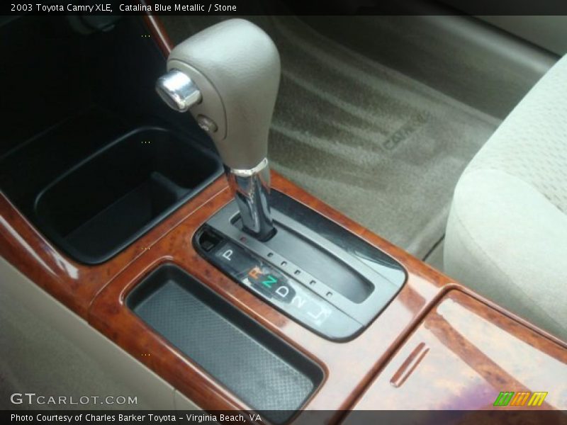 Catalina Blue Metallic / Stone 2003 Toyota Camry XLE