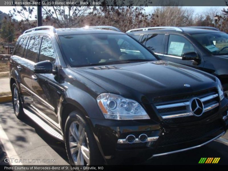 Black / Black 2011 Mercedes-Benz GL 350 Blutec 4Matic