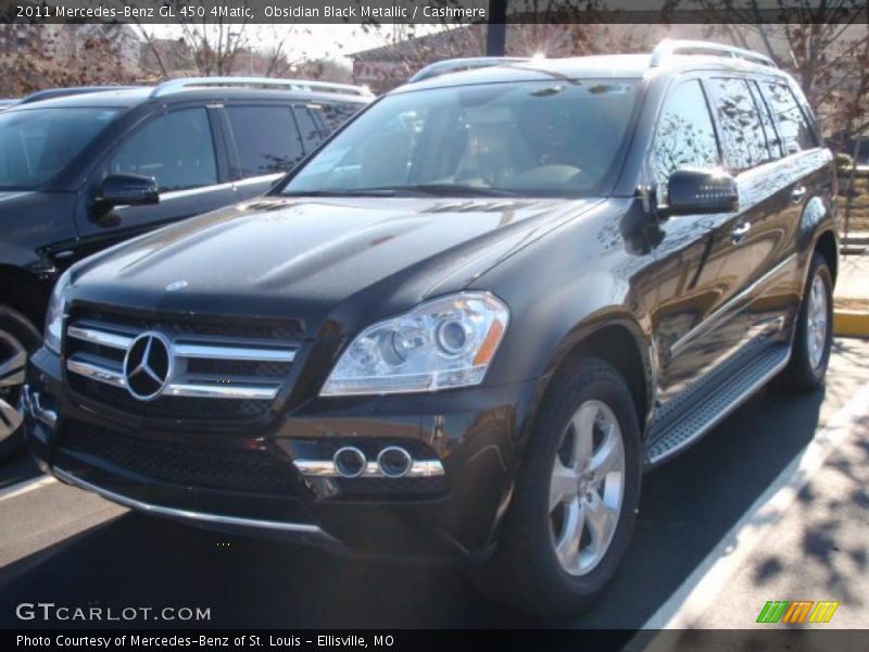 Obsidian Black Metallic / Cashmere 2011 Mercedes-Benz GL 450 4Matic