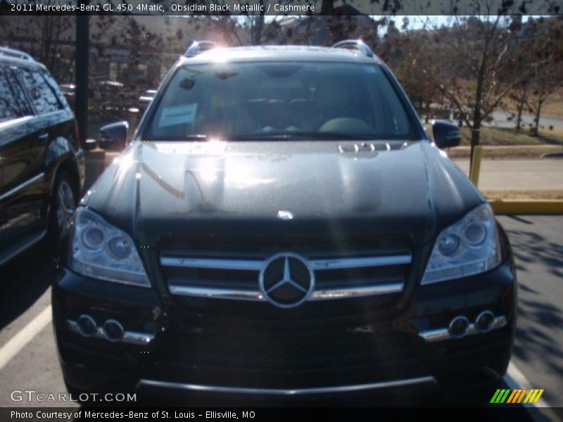 Obsidian Black Metallic / Cashmere 2011 Mercedes-Benz GL 450 4Matic