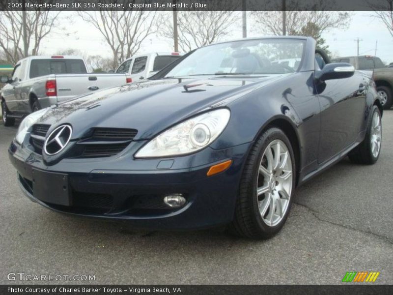 Front 3/4 View of 2005 SLK 350 Roadster