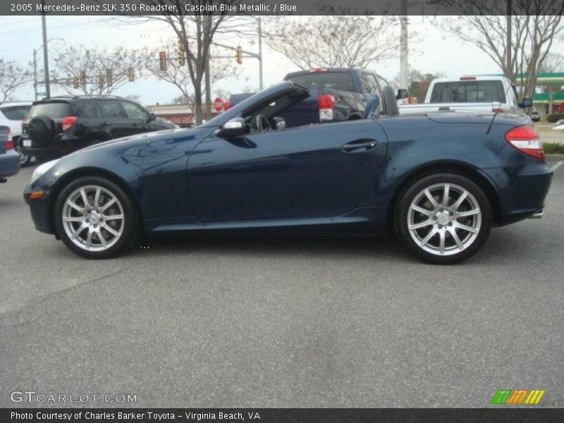  2005 SLK 350 Roadster Caspian Blue Metallic
