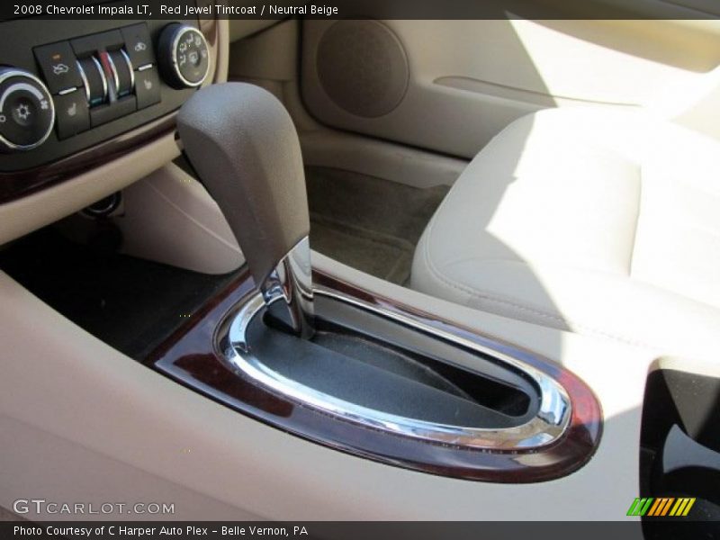 Red Jewel Tintcoat / Neutral Beige 2008 Chevrolet Impala LT