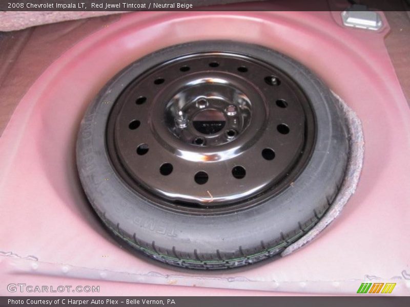 Red Jewel Tintcoat / Neutral Beige 2008 Chevrolet Impala LT