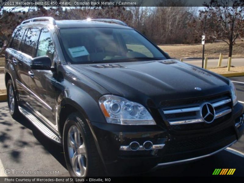 Obsidian Black Metallic / Cashmere 2011 Mercedes-Benz GL 450 4Matic