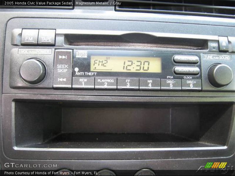 Magnesium Metallic / Gray 2005 Honda Civic Value Package Sedan