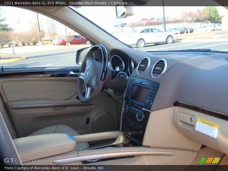 Obsidian Black Metallic / Cashmere 2011 Mercedes-Benz GL 450 4Matic