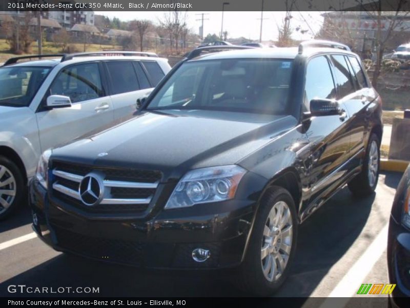 Black / Almond/Black 2011 Mercedes-Benz GLK 350 4Matic