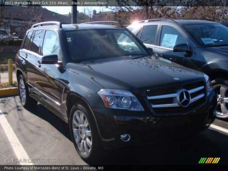 Black / Almond/Black 2011 Mercedes-Benz GLK 350 4Matic