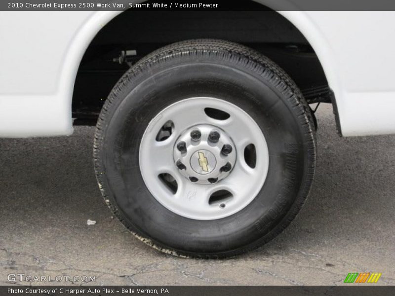 Summit White / Medium Pewter 2010 Chevrolet Express 2500 Work Van