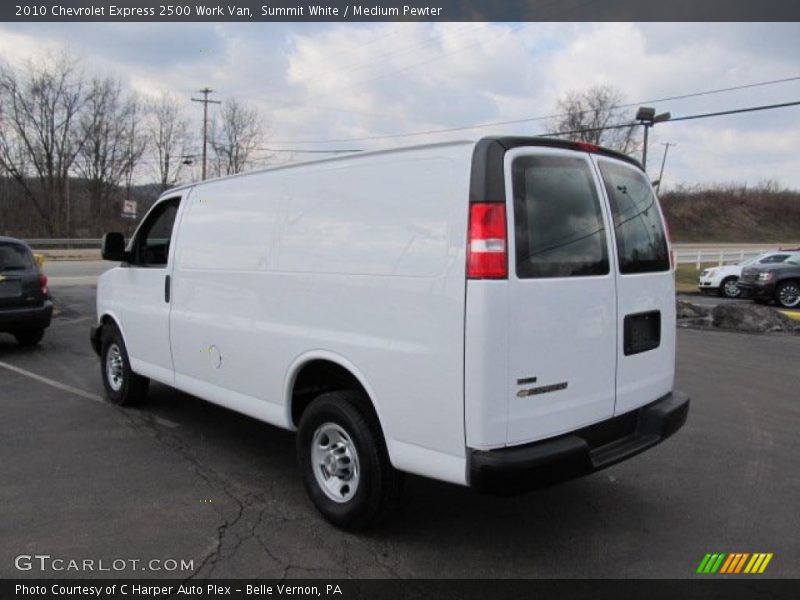 Summit White / Medium Pewter 2010 Chevrolet Express 2500 Work Van