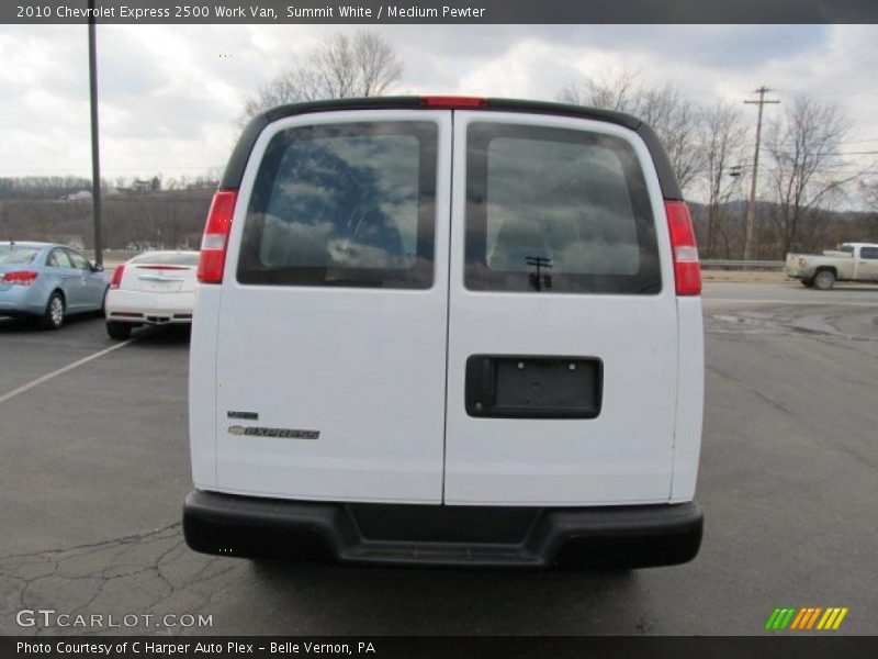 Summit White / Medium Pewter 2010 Chevrolet Express 2500 Work Van