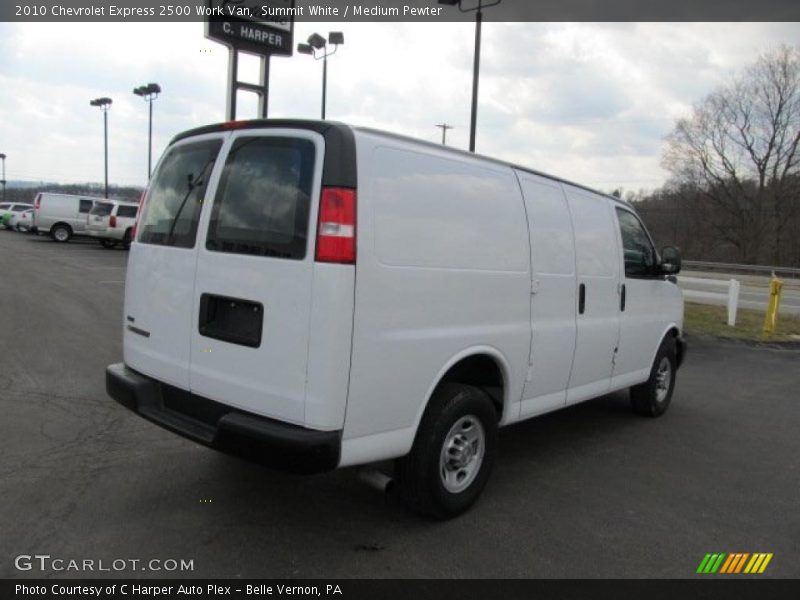 Summit White / Medium Pewter 2010 Chevrolet Express 2500 Work Van