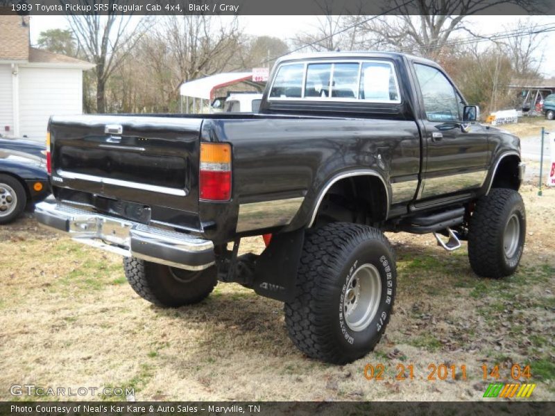  1989 Pickup SR5 Regular Cab 4x4 Black