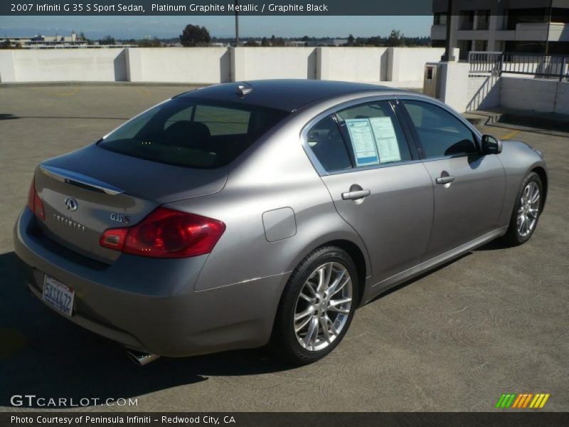 Platinum Graphite Metallic / Graphite Black 2007 Infiniti G 35 S Sport Sedan