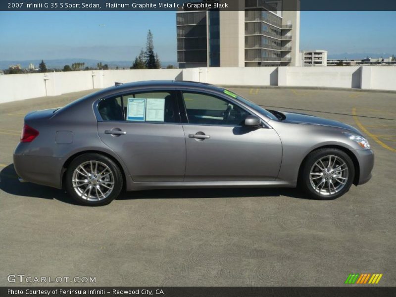  2007 G 35 S Sport Sedan Platinum Graphite Metallic