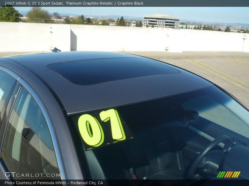 Platinum Graphite Metallic / Graphite Black 2007 Infiniti G 35 S Sport Sedan