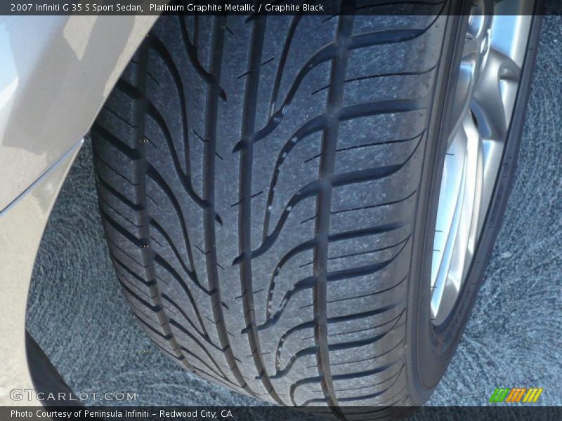 Platinum Graphite Metallic / Graphite Black 2007 Infiniti G 35 S Sport Sedan