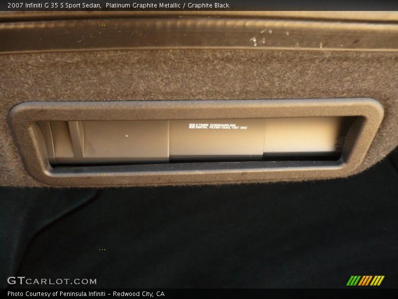 Platinum Graphite Metallic / Graphite Black 2007 Infiniti G 35 S Sport Sedan