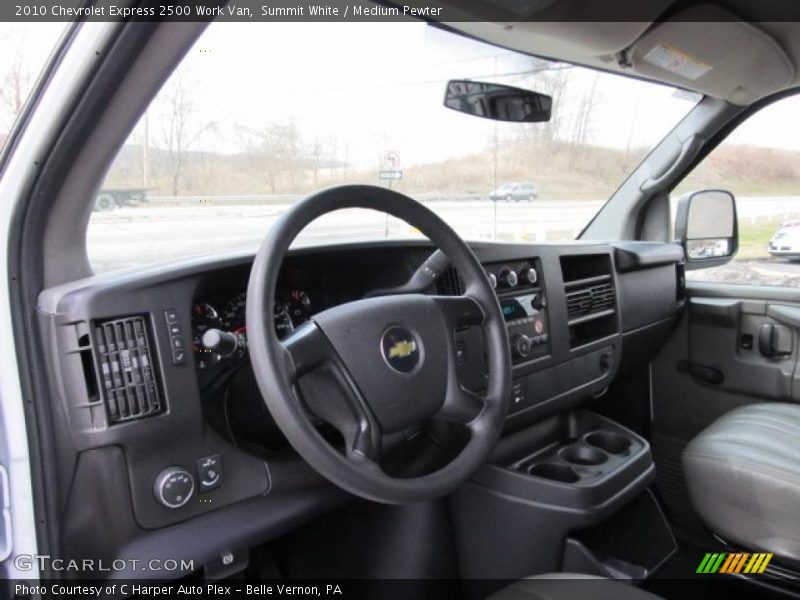 Summit White / Medium Pewter 2010 Chevrolet Express 2500 Work Van