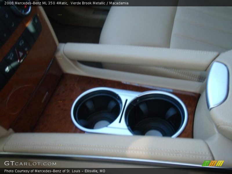 Verde Brook Metallic / Macadamia 2008 Mercedes-Benz ML 350 4Matic