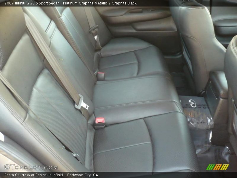 Platinum Graphite Metallic / Graphite Black 2007 Infiniti G 35 S Sport Sedan