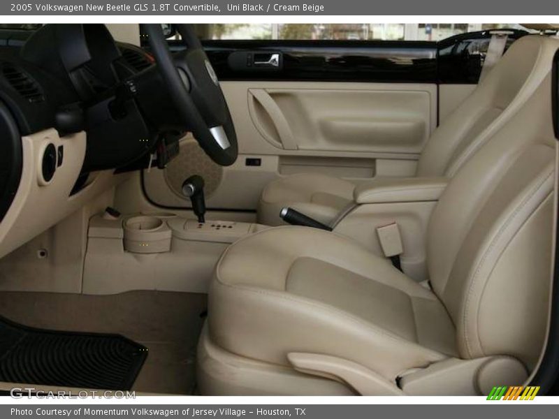 Uni Black / Cream Beige 2005 Volkswagen New Beetle GLS 1.8T Convertible