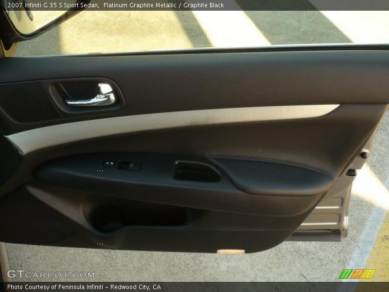 Platinum Graphite Metallic / Graphite Black 2007 Infiniti G 35 S Sport Sedan
