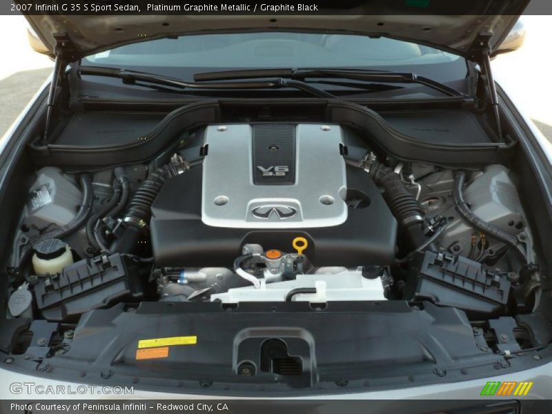 Platinum Graphite Metallic / Graphite Black 2007 Infiniti G 35 S Sport Sedan