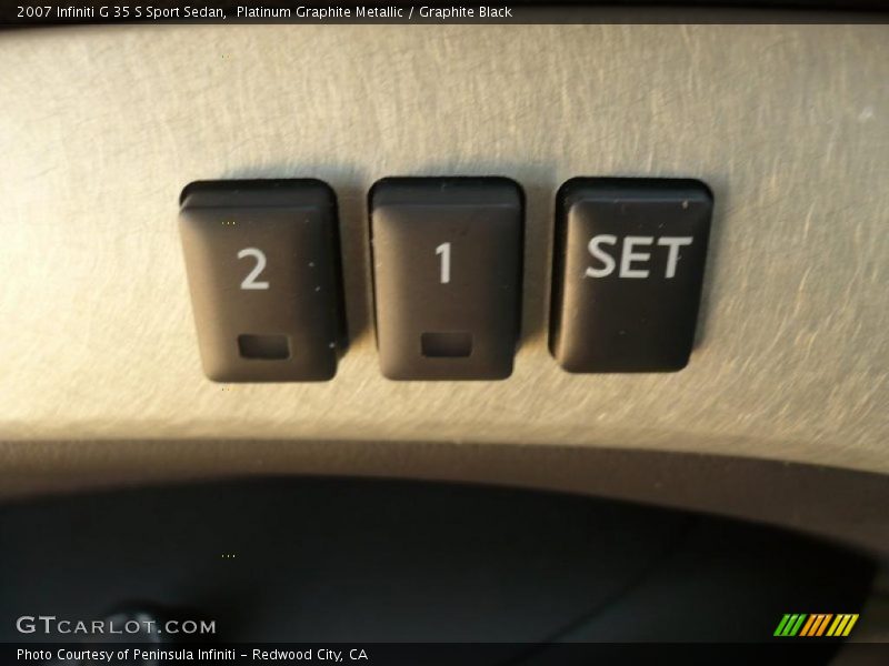 Platinum Graphite Metallic / Graphite Black 2007 Infiniti G 35 S Sport Sedan