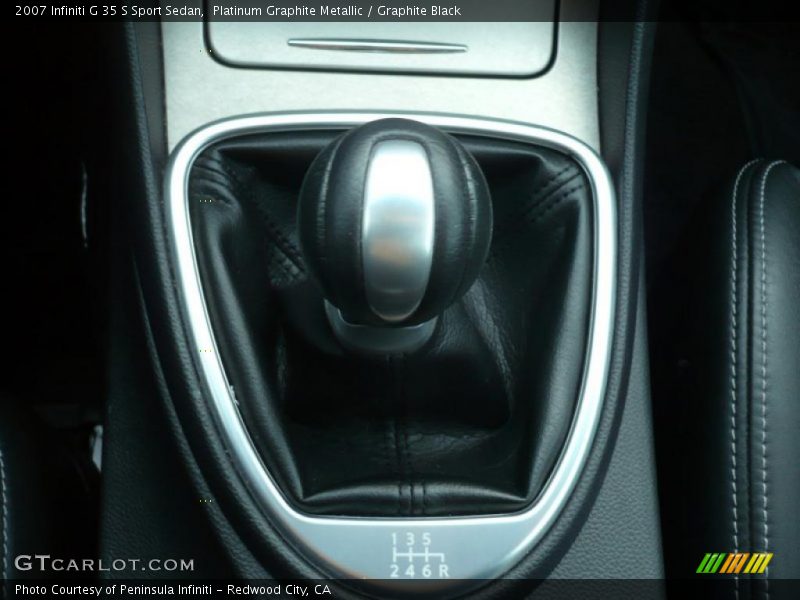 Platinum Graphite Metallic / Graphite Black 2007 Infiniti G 35 S Sport Sedan