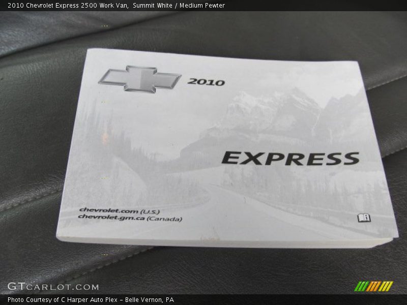 Summit White / Medium Pewter 2010 Chevrolet Express 2500 Work Van