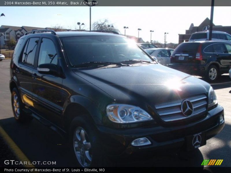 Black / Charcoal 2004 Mercedes-Benz ML 350 4Matic
